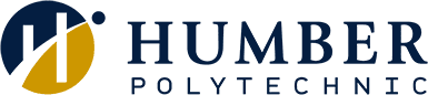 Humber Polytechnic Logo Blue Gold sm